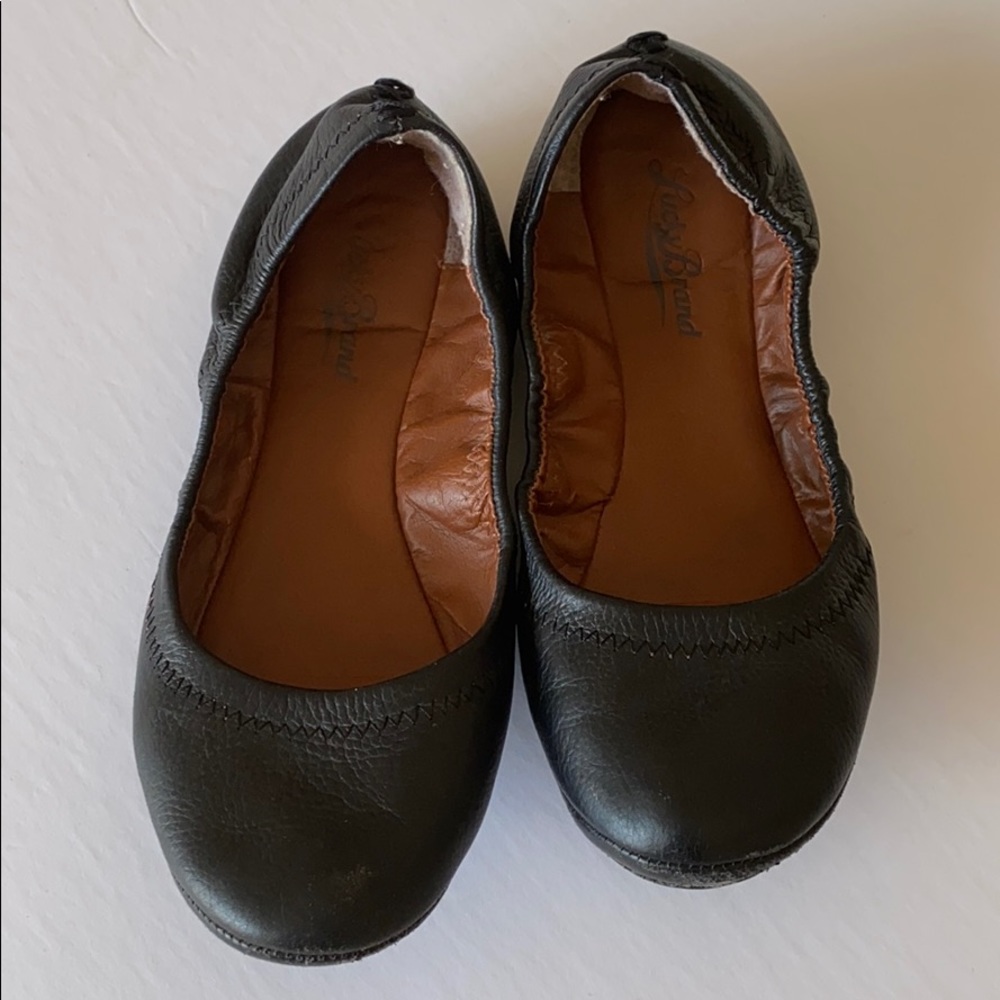 Lucky Brand Leather Ballet Flats